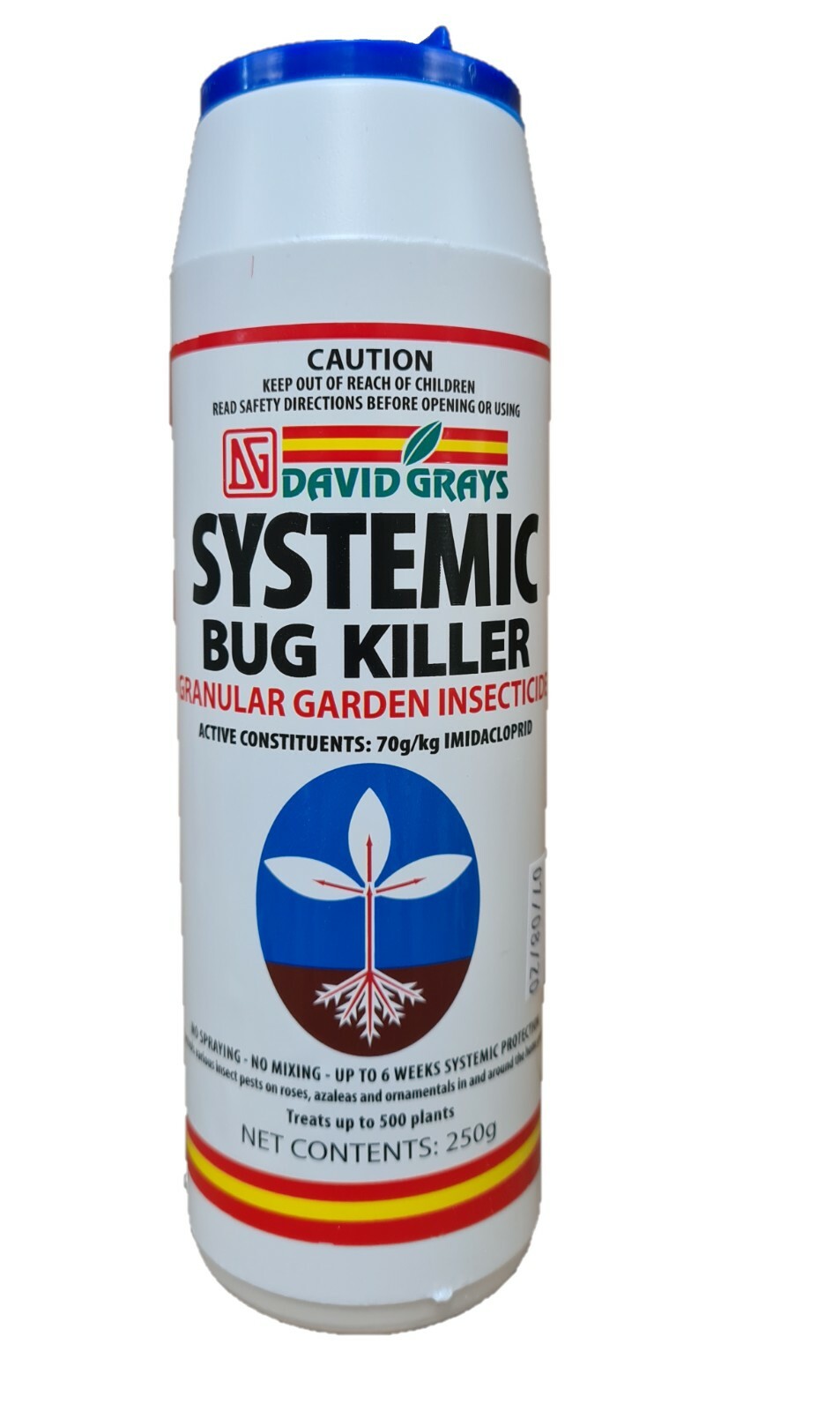 Systemic Bug Killer 250g David Gray Shaker Pack Granules 6 Wk