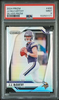 マーカス ラッシュフォード Panini Prizm Silver PSA 9 2024 PANINI PRIZM SILVER PRIZM #400 JJ MCCARTHY PSA 9 | eBay