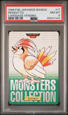 Pidgeotto PSA 8