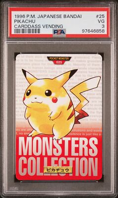 Pikachu PSA 3