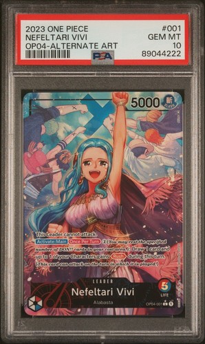 PSA10　ビビ　プロモ　プレリリースウイナー　英語 PSA 10 Nefeltari Vivi OP05-086 Championship 2024 Top Prize