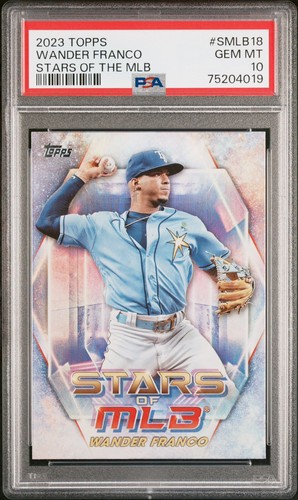 wander franco mesa 直筆サインカード　MLB 野球　ルーキー ⭐️PSA 10⭐️ 2023 TOPPS Wander Franco STARS OF THE MLB