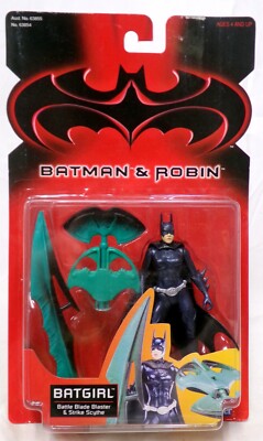 Kenner Batman & Robin Battle Blade Blaster Batgirl 5'' Figure Sealed