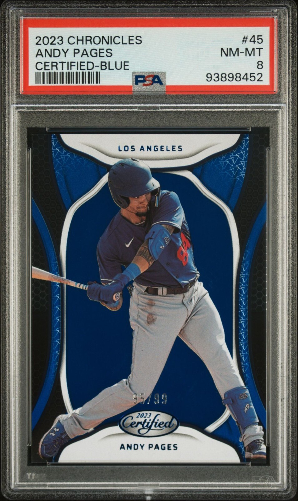 アンディページ Andy Pages 2024 Topps Inception Rookie Patch Autograph