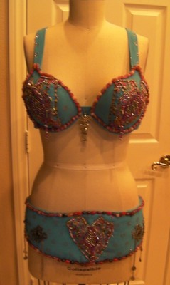 Bellydance Bra And Belt Handmade