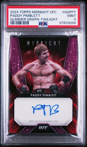 UFC　パディ・ピンブレット　ゴールドディスコ10シリカード　psa9 UFC パディ・ピンブレット ゴールドディスコ10シリカード psa9
