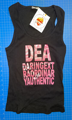 Chica Black DEA Ribbed Tank Top XL