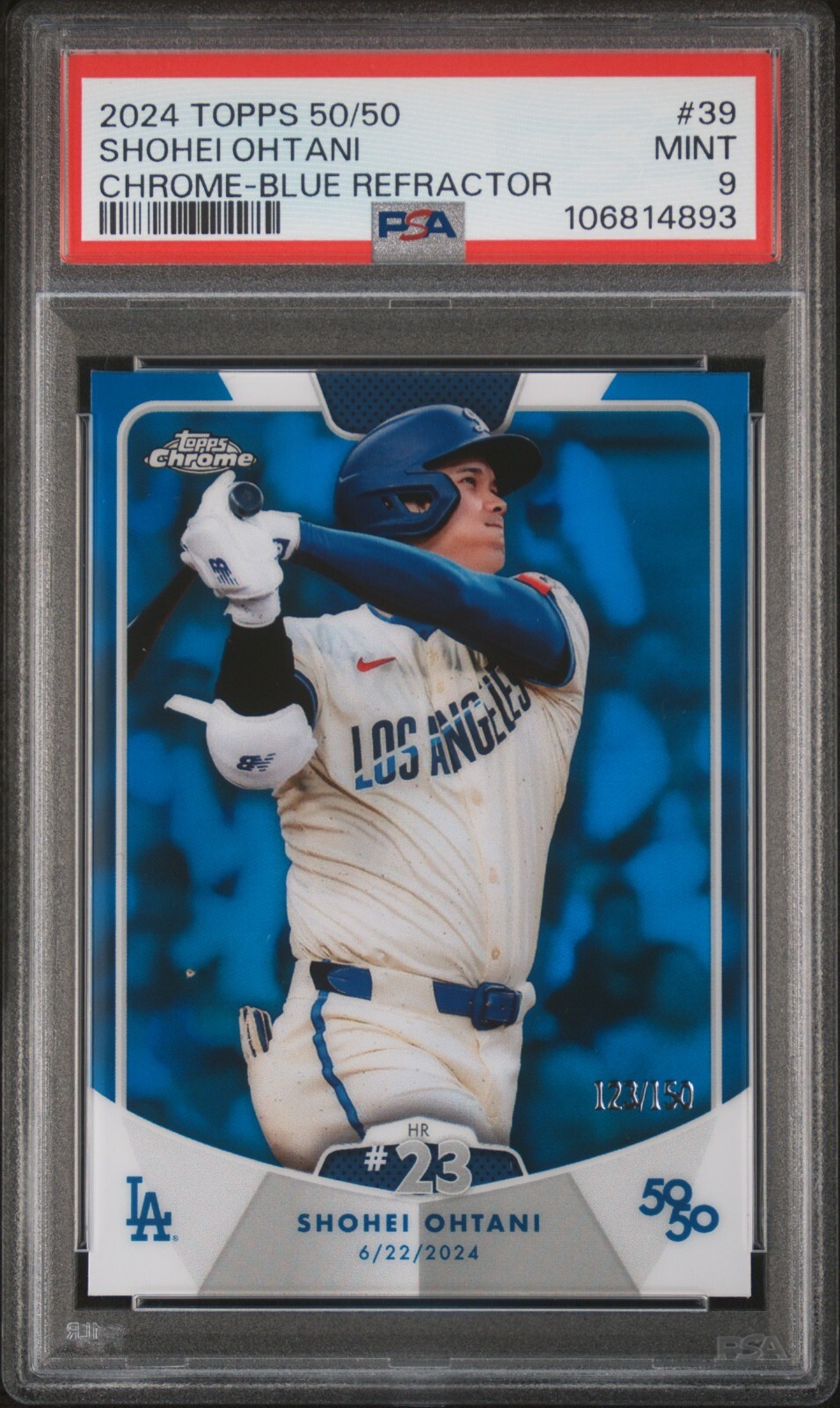 【50シリ】大谷翔平 2023 Topps Cosmic Chrome Shohei Ohtani 2023 Topps Chrome Cosmic Launched Into Orbit