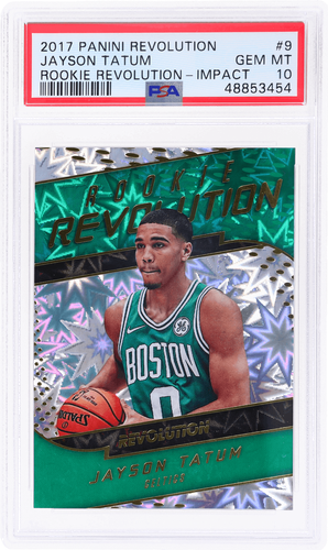 その他 2017 Jayson Tatum Revolution Psa10 RC 2017 Panini Revolution Jayson Tatum ROOKIE RC REVOLUTION PSA