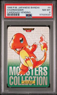 Charmander PSA 8