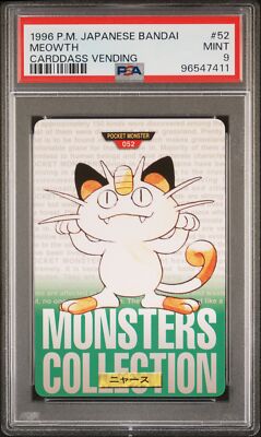 Meowth PSA 9