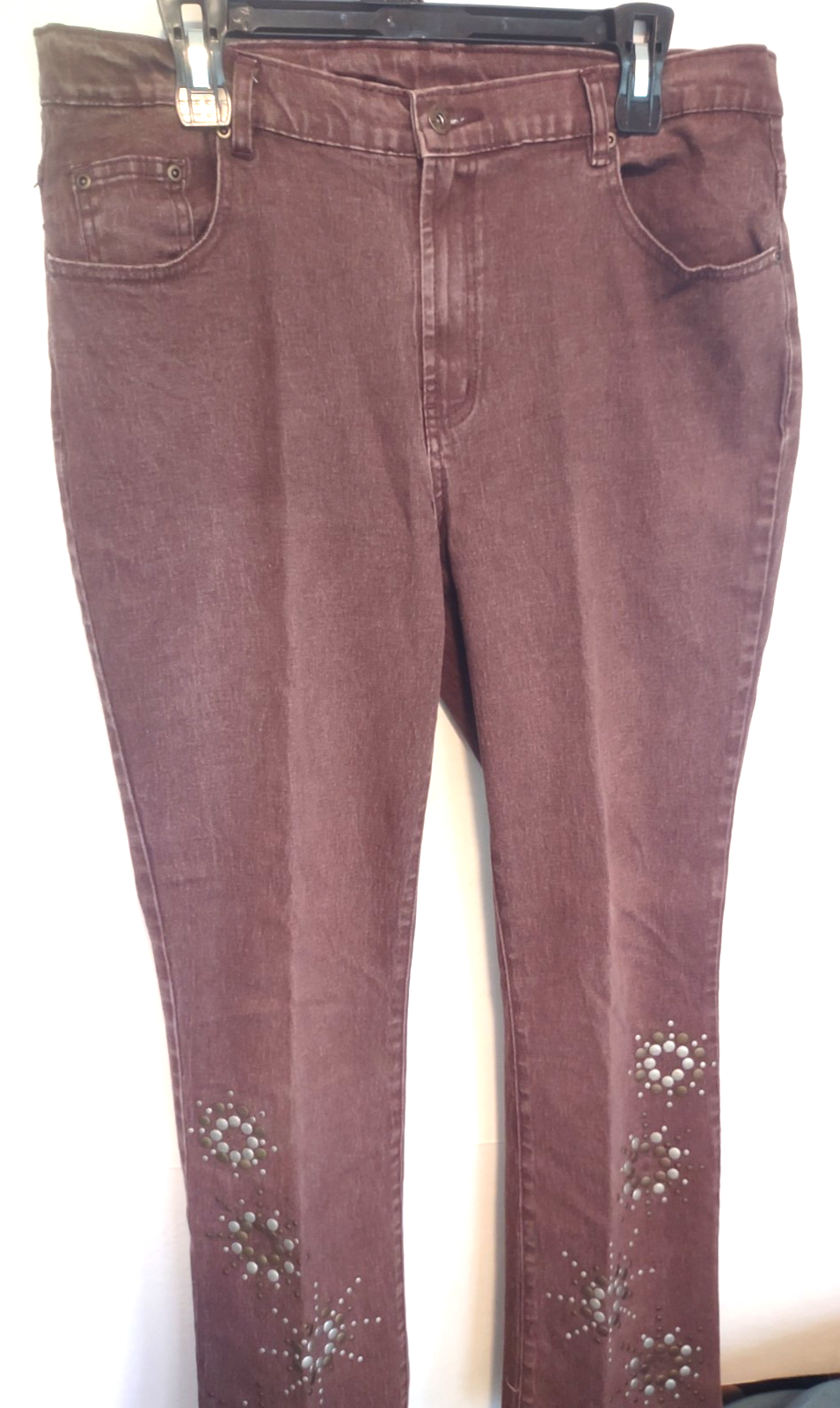 DG2 Diane Gilman Women's Size 14 Studded Western Stretch