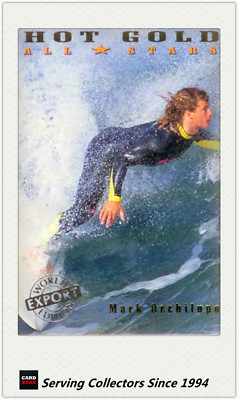 1994 Futera HOT SURF Trading Card ''EXPORT'' All Stars Subset AS9: Mark Occhilupo