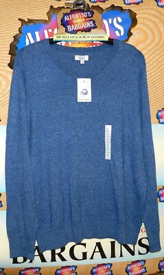 Mens Croft & Barrow V Neck Winter Sweaters Soft Finish $9.99 Special!