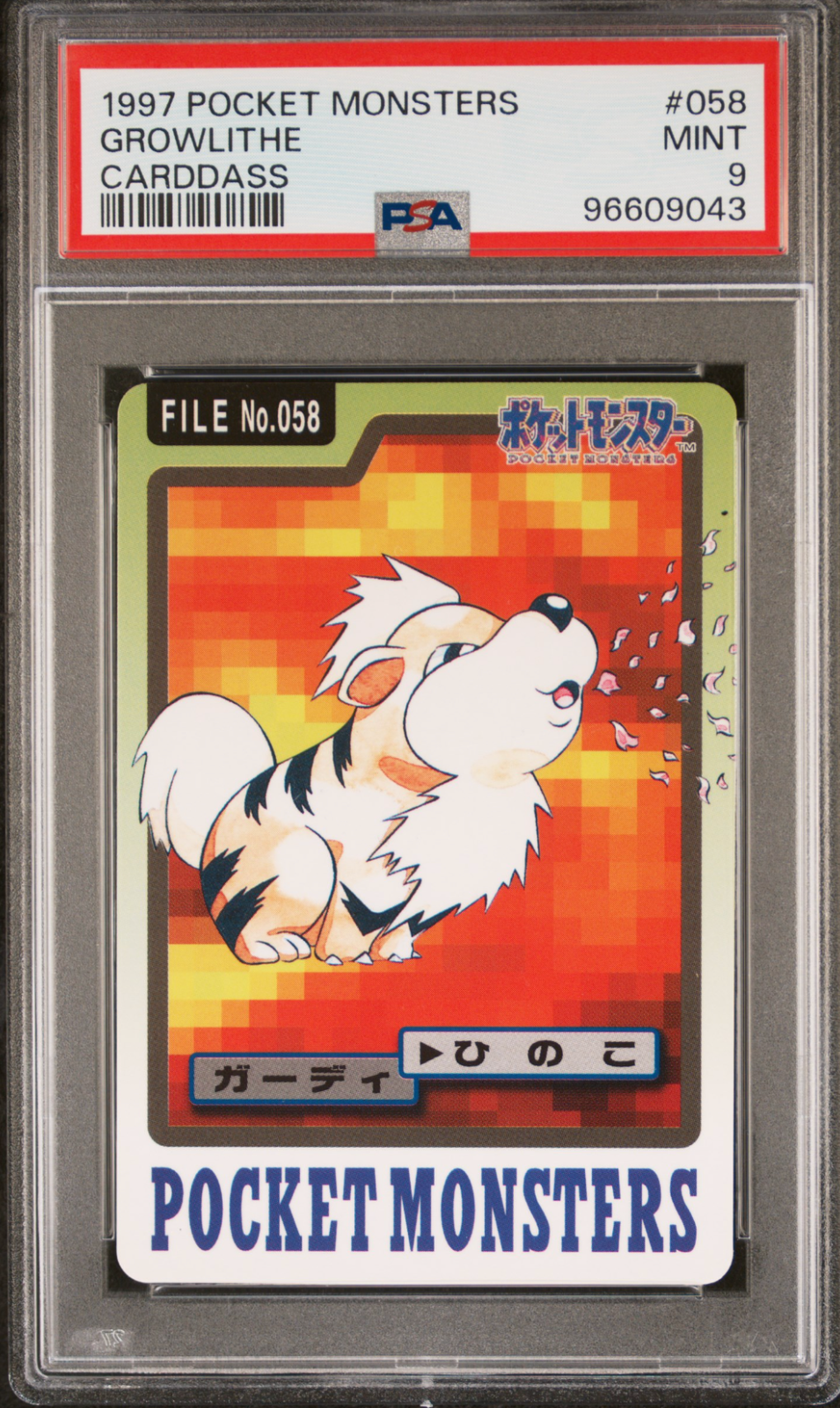 Growlithe PSA 9