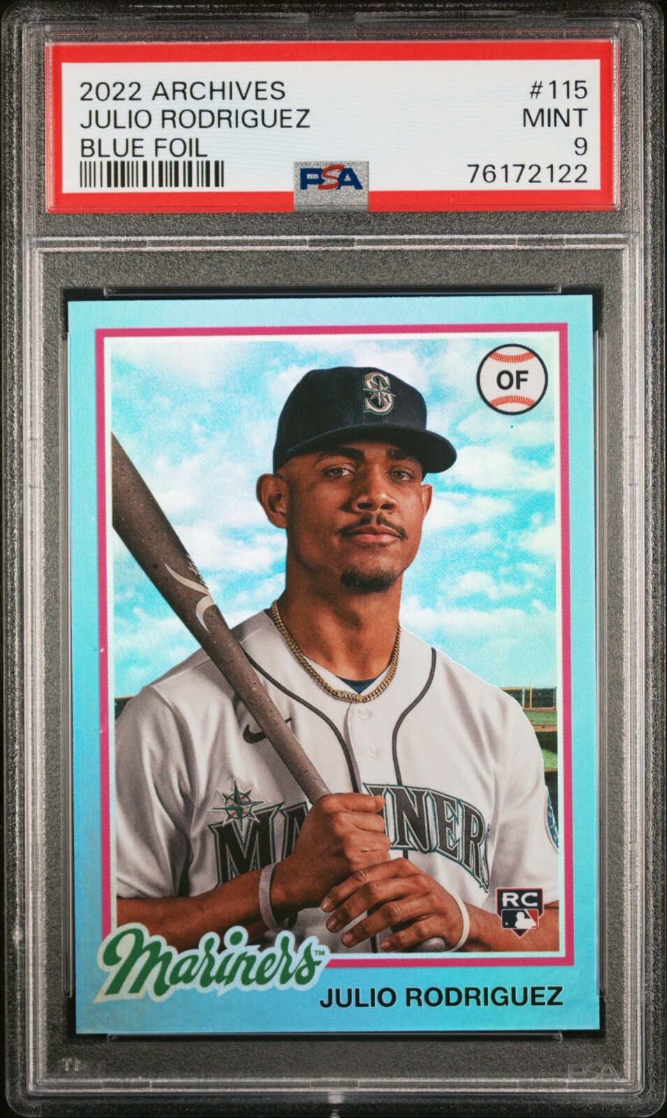 topps JULIO RODRIGUEZ RC AUTO 25シリ PSA8 topps JULIO RODRIGUEZ RC AUTO 25シリ PSA8