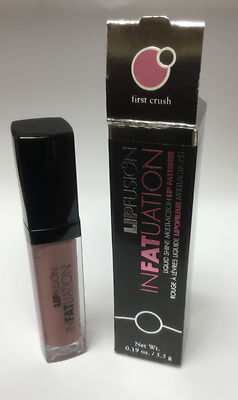 FusionBeauty LipFusion Infatuation Liquid Shine Lip Fattener First Crush NEW BOX