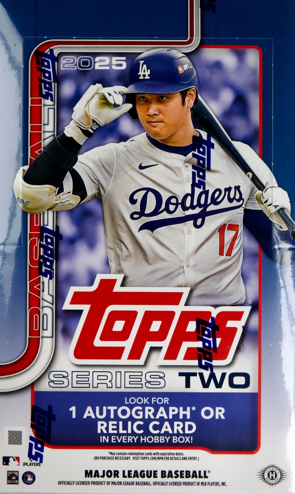 2025 Topps Series 2 Baseball Hobby Box – 1 Auto or Relic +