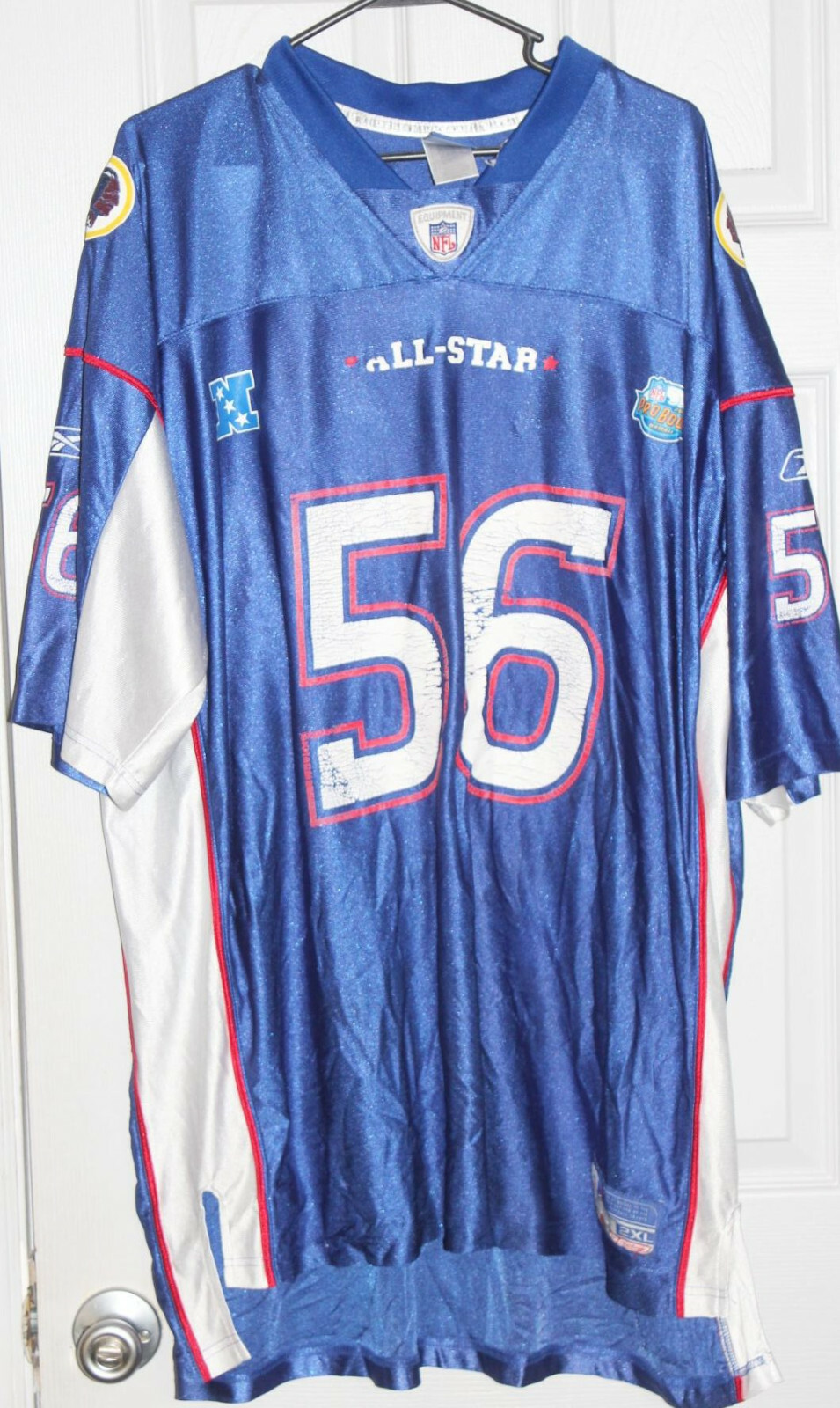 Vintage 2004 Lavar Arrington #56 Redskins Reebok NFL Jersey