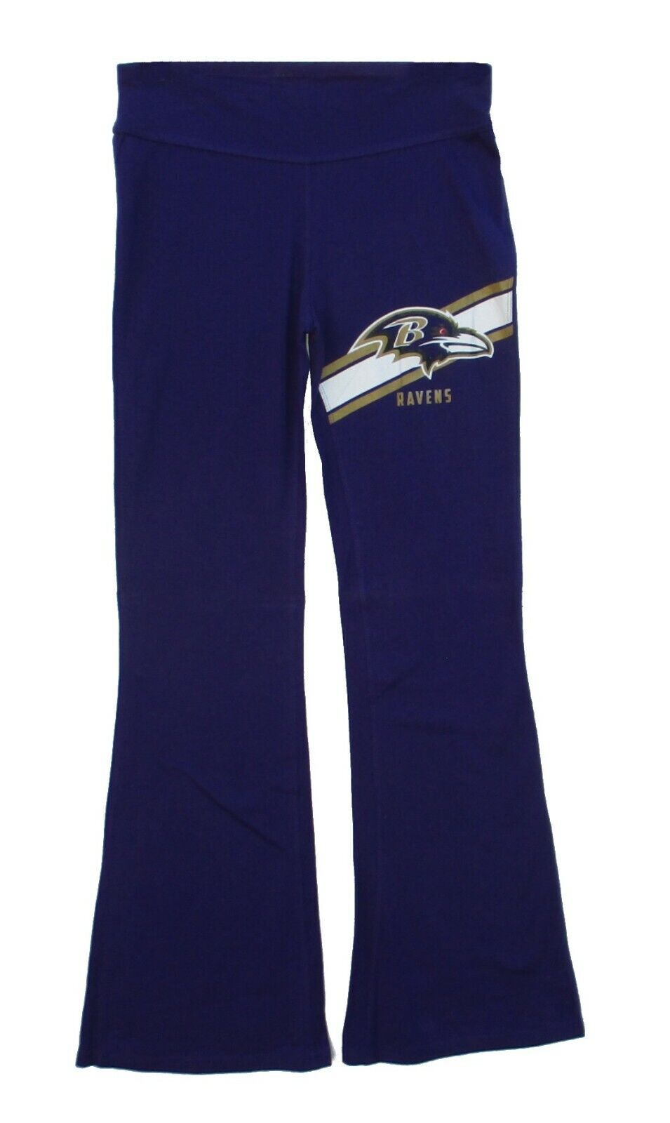 Baltimore Ravens Women's Lounge Yoga Pants - Purple FREE SHI