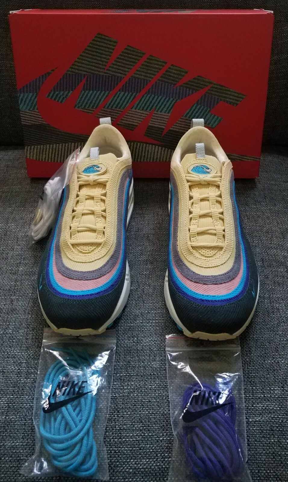 Nike Air Max 1/97 VF SW Sean Weatherspoon 2018 Extra Lace Nike Air Max 1/97 VF SW Sean Weatherspoon 2018 Extra Lace