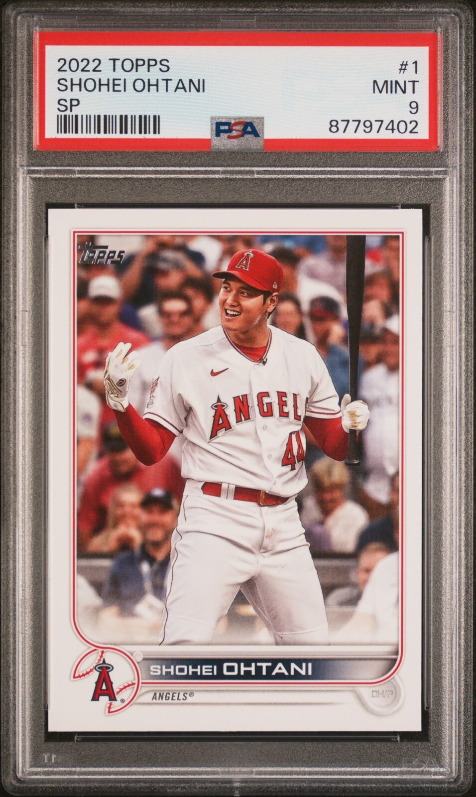 2022 Topps #1 Shohei Ohtani Image Variation (SP) PSA 9 | eBay