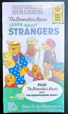 The Berenstain Bears Learn About Strangers (VHS, 1988) Disappearing Honey Tested