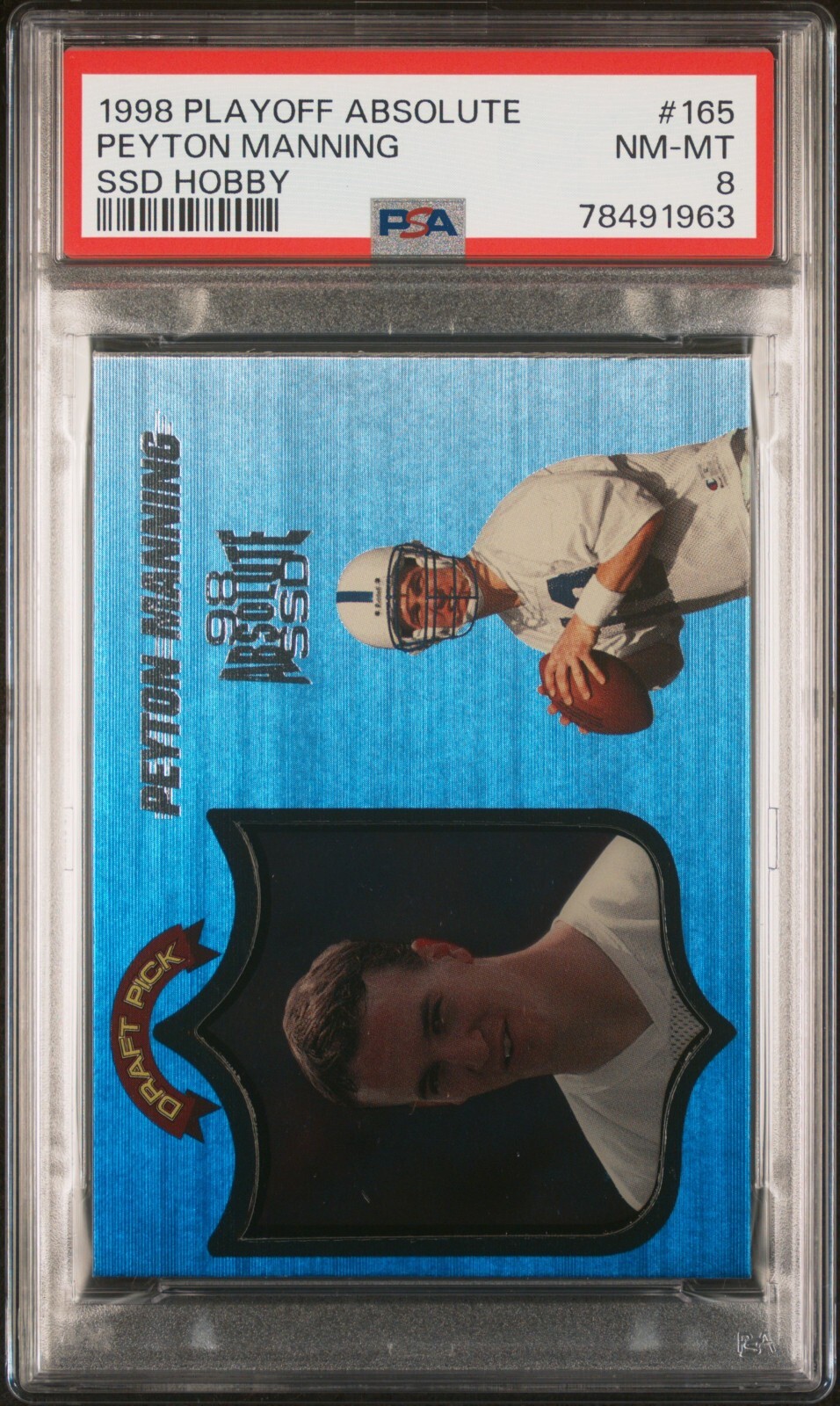 その他 1998 ULTRA PEYTON MANNING ROOKIE Peyton Manning 1998 Upper Deck Encore #1 Base Price Guide
