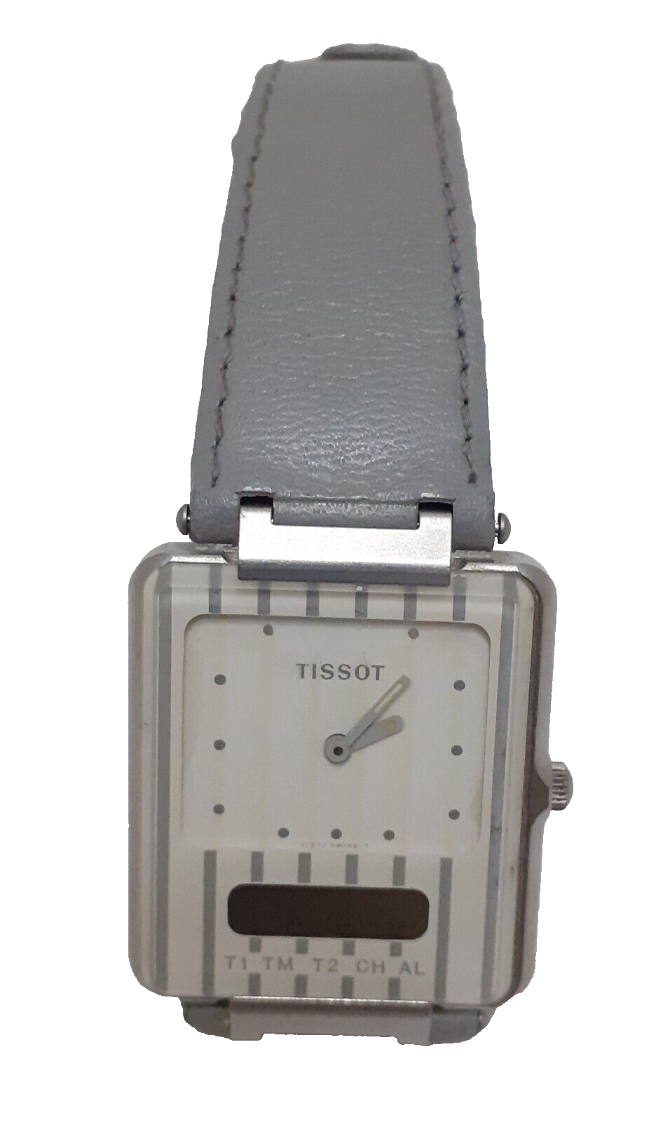 Tissot Two Timer Unisex Watch Swiss Quartz Vintage For Parts Tissot Two Timer Unisex Watch Swiss Quartz Vintage For Parts