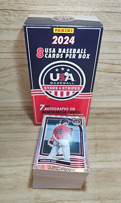 2024 USA Baseball Stars and Stripes Opening Day Sparkle Parallel - You Pick.