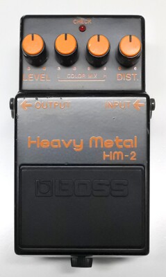 BOSS HM-2 Heavy Metal Guitar Effects Pedal MIJ 1986 #698 DHL Express or EMS