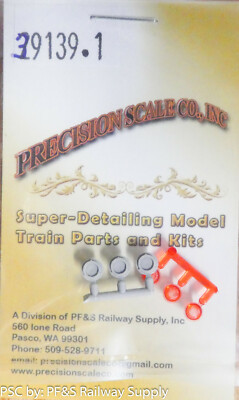 Precision Scale HO #39139.1 Light, Beacon Safety, with Red Lens (3 in pkg)