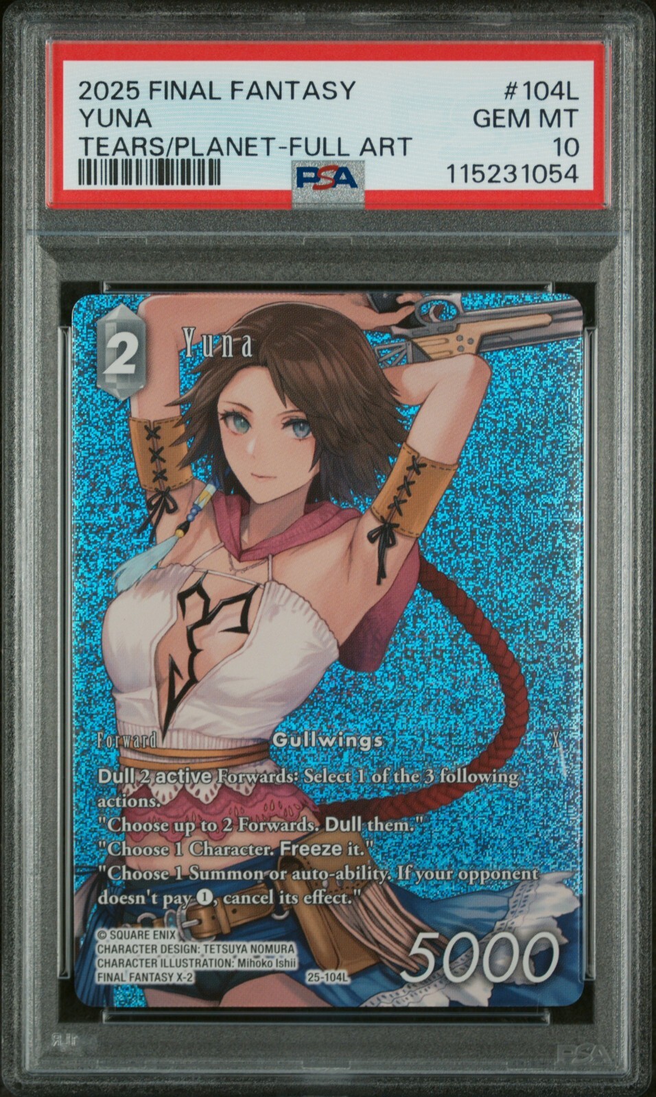 2025 Final Fantasy - Tears of the Planet - Yuna Full Art