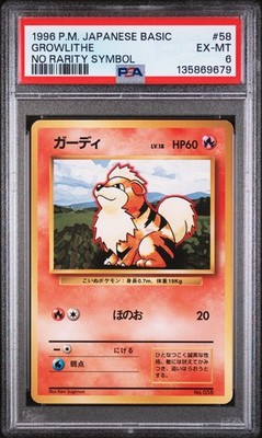 Growlithe PSA 6