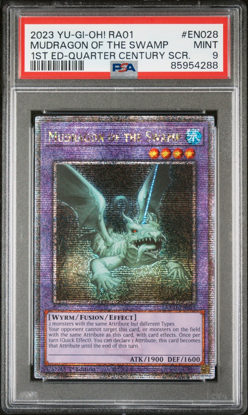 Yu-Gi-Oh! Mudragon Of The Swamp (PUR) – RA01-EN028 Prismatic Ultimate Rare, 1. Auflage Sammelkarte