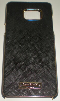 Kate Spade Wrap Case for Samsung Galaxy Note7/Note FE, Black & Gold, Lined inner