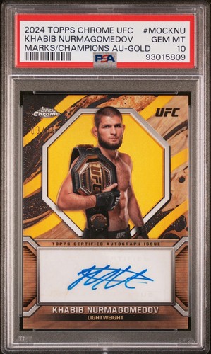 UFC　Topps2014　ハビブ・ヌルマゴメドフ　サインカード UFC Topps2014 ハビブ・ヌルマゴメドフ サインカード