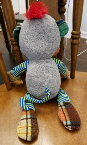 Ganz H13095 Mishaps Monkey NEW With Tags Gray