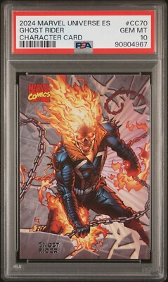 2024 Finding Unicorn Marvel Universe Evolution Ghost Rider CC70 PSA 10