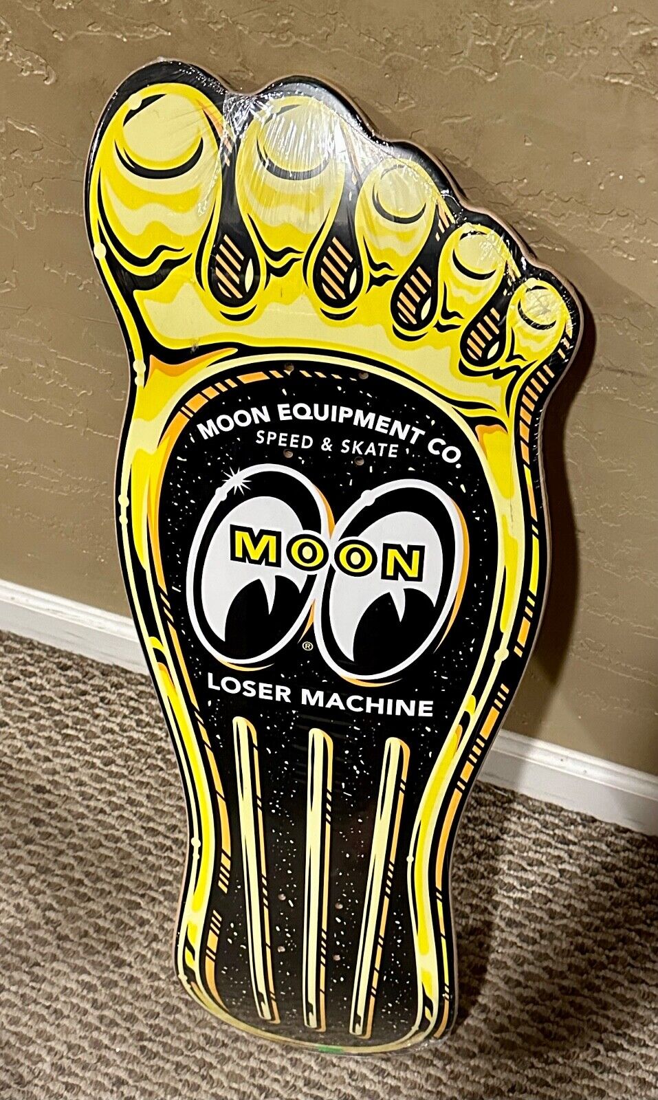 Loser Machine MOON Gas Pedal Skateboard Deck Mooneyes New Loser Machine MOON Gas Pedal Skateboard Deck Mooneyes New