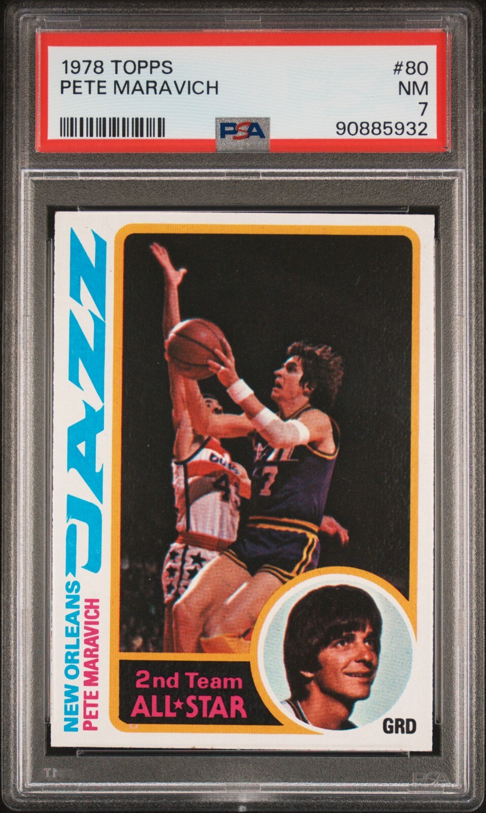 ★★★Pi★★★ 1978 TOPPS PETE MARAVICH #80 PSA 7 | eBay