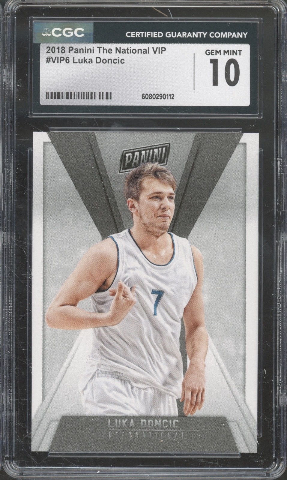 2018 Panini Donruss The National VIP Luka Doncic RC Rookie Gem Mint CGC 10