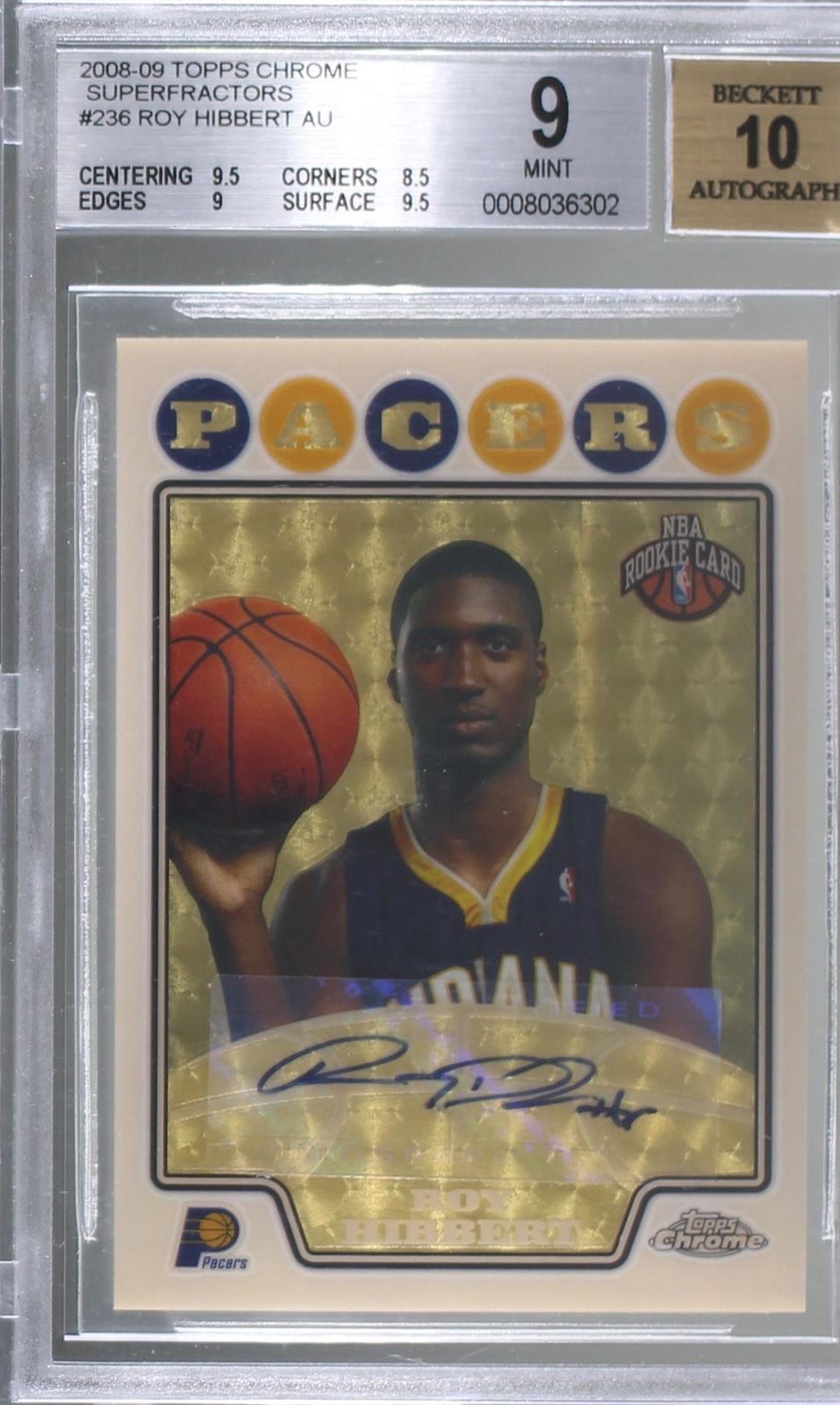 2008-09 Topps Chrome - Roy Hibbert #236