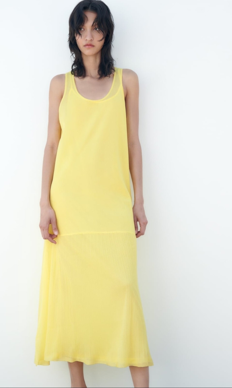 RRP $119 ZARA DRESS, SEMI-SHEER KNIT DRESS NEW WITH TAG SIZE
