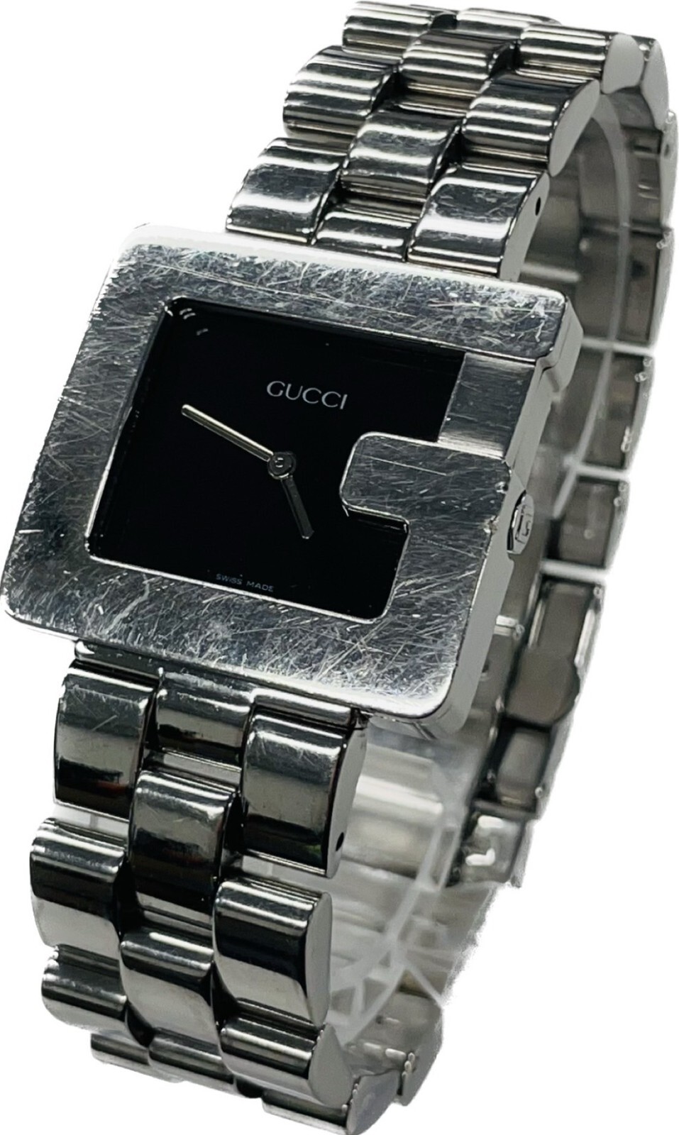稼動品GUCCI 3600M スイスメイド 楽天市場】【中古】GUCCI グッチ 3600M 腕時計 メンズ Gスクエア
