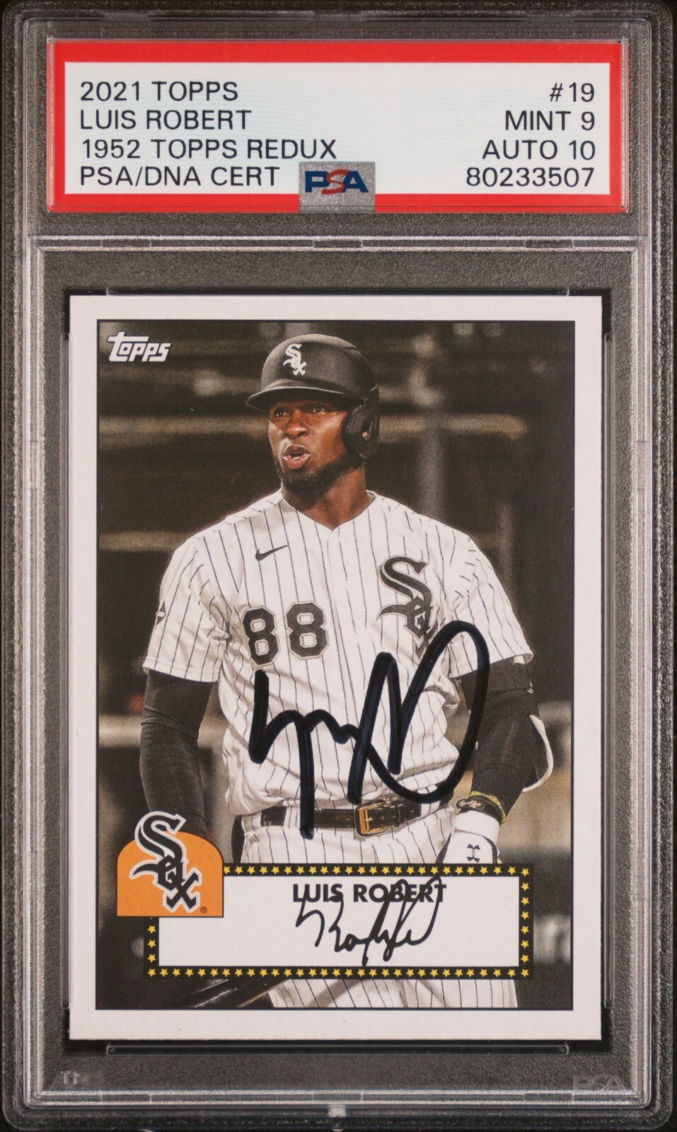 Luis Robert ルイス・ロベルト PSA9 1st bowman Luis Robert Jr. 2018 Bowman #BCP-21 Chrome Prospects (1st