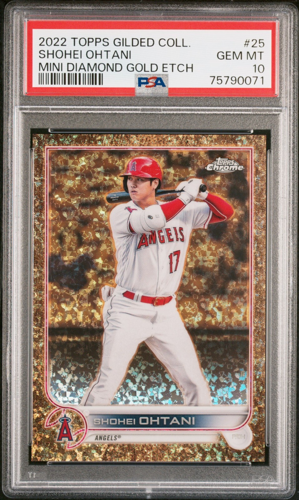 その他 Topps Shohei Ohtani Gold Rookie PSA 10 PSA 10 Shohei Ohtani 2018 TOPPS FIRE HOT STARTS GOLD MINTED