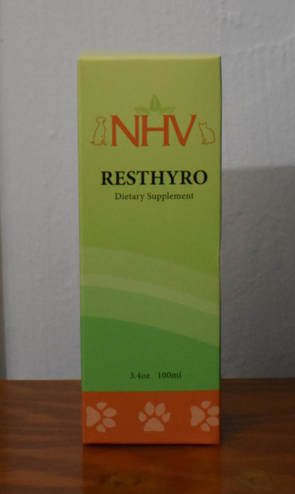 NHV Resthyro Natural Hyperthyroid Support for Cats & Dogs Pets Thyroid Support