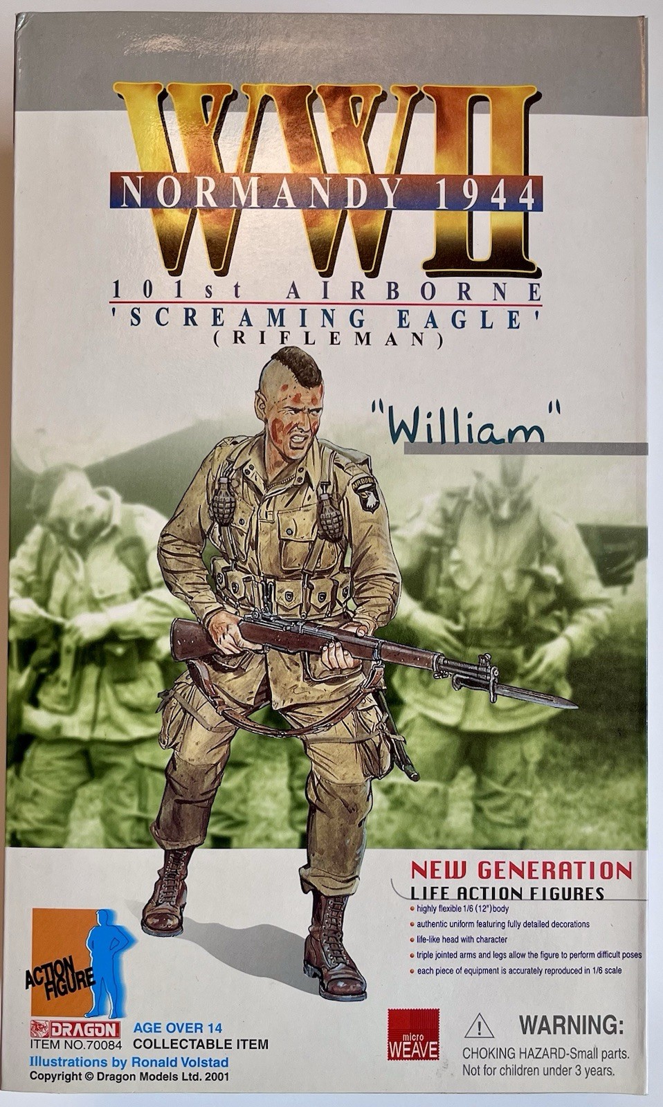 ドラゴンモデルズ1/6米陸軍101st空挺師団RIFLEMAN ウィリアム ドラゴンモデルズ1/6米陸軍101st空挺師団RIFLEMAN ウィリアム