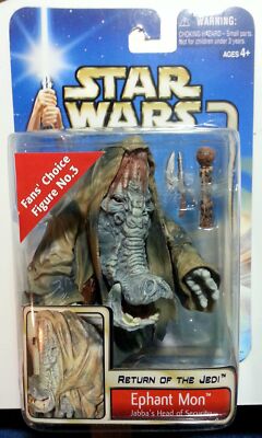 Star Wars - ROTJ Saga Ephant Mon Fan's Choice Action Figure